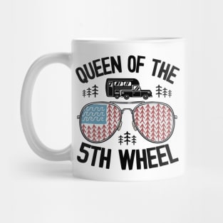 Queen Of The 5th Wheel Funny Camping Mug